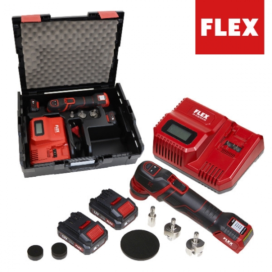 FLEX 플렉스 픽시 무선 광택기 세트 PXE 80 10.8-EC 세트 정식수입