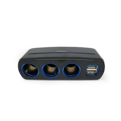 카렉스 아이팝 블루라인 듀얼 USB &amp; 3구소켓